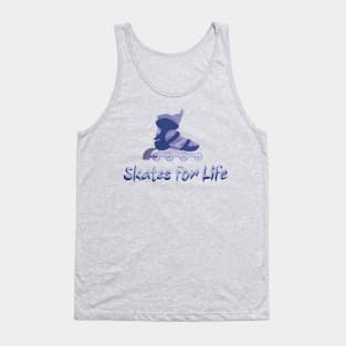 Blue Skates for Life Tank Top